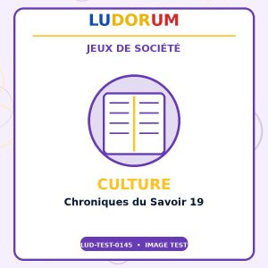 Chroniques du Savoir 19