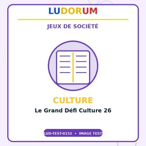 Le Grand Défi Culture 26