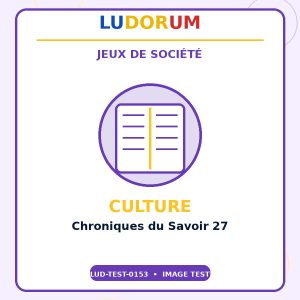 Chroniques du Savoir 27