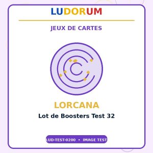Lot de Boosters Test 32