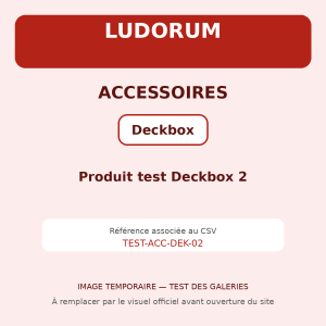 Produit test Deckbox 2