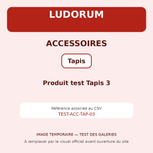 Produit test Tapis 3