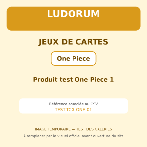 Produit test One Piece 1