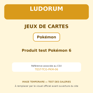 Produit test Pokémon 6