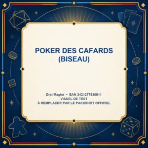 POKER DES CAFARDS (Biseau)